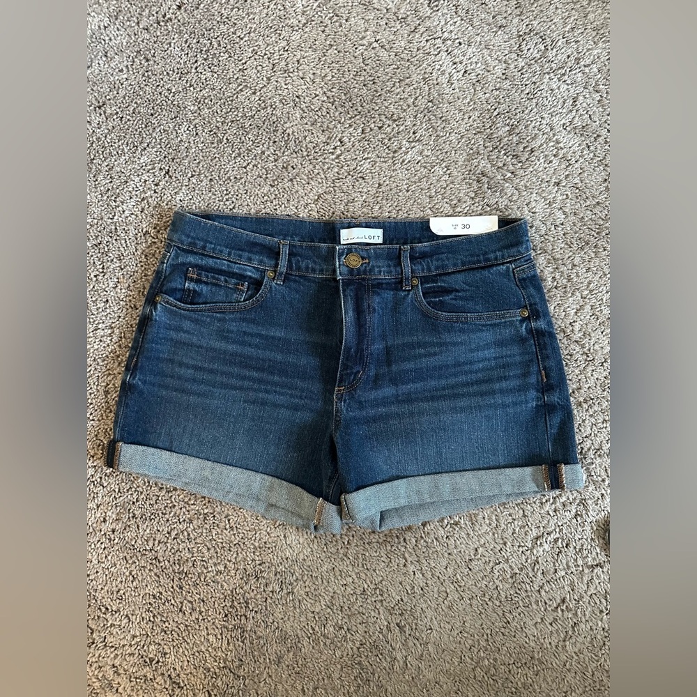 LOFT Denim Shorts - size 10 - NWT!